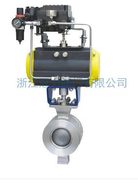 氣動V型球閥的設(shè)計(jì)就是為了控制流體